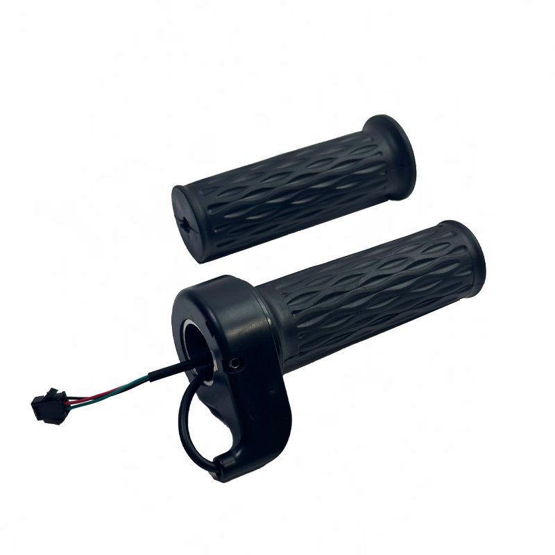 2024 High quality Universal Voltage Electric Bicycle Parts Twist Grip Thumb Throttle