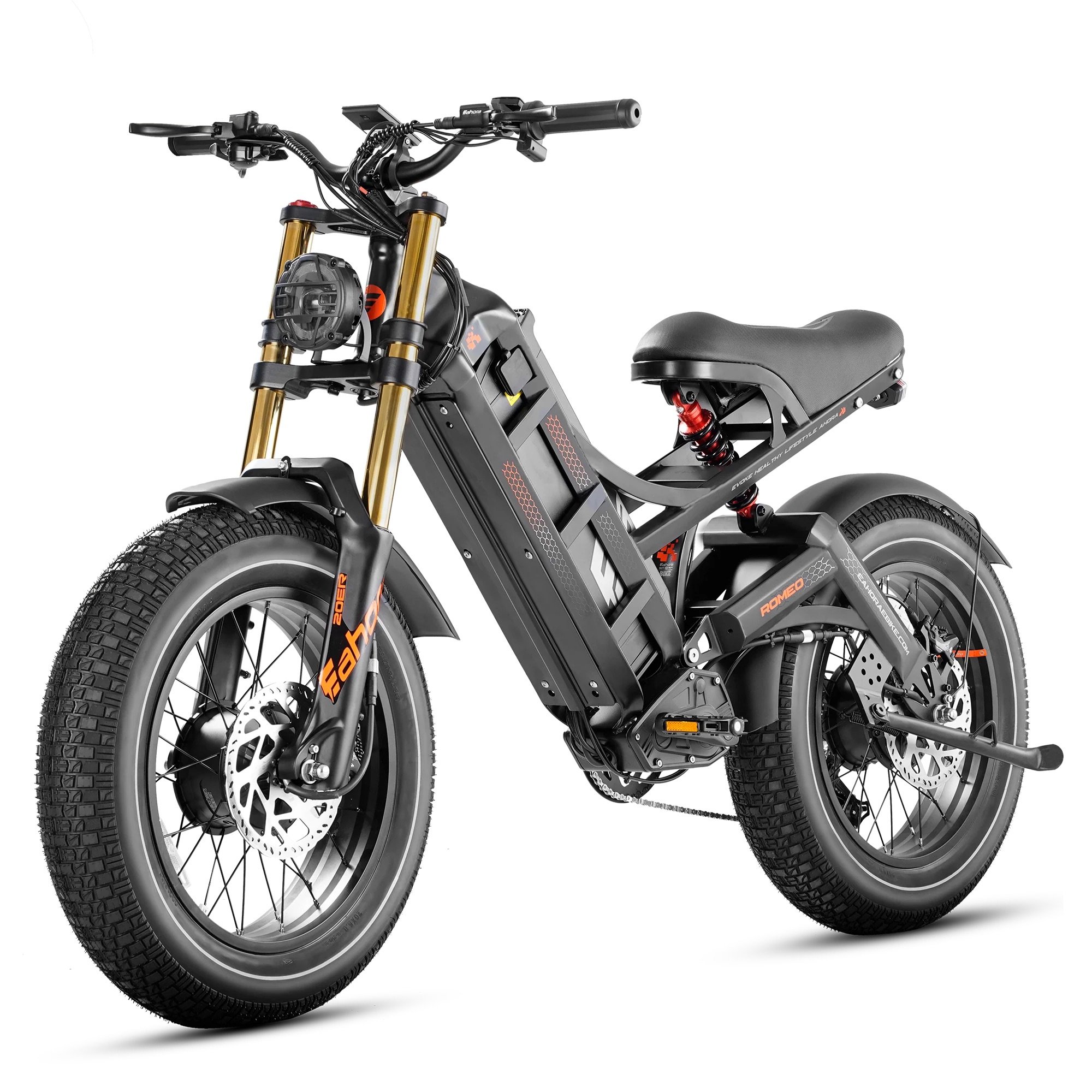 Brand New/Used Eahora Romeo II 52V 2500W 3120Wh Pouch-Cell Electric-Bicycle Motorcycle For Sale