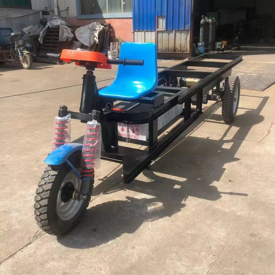 bricks transportation battery motor tricycle car in brick production factory