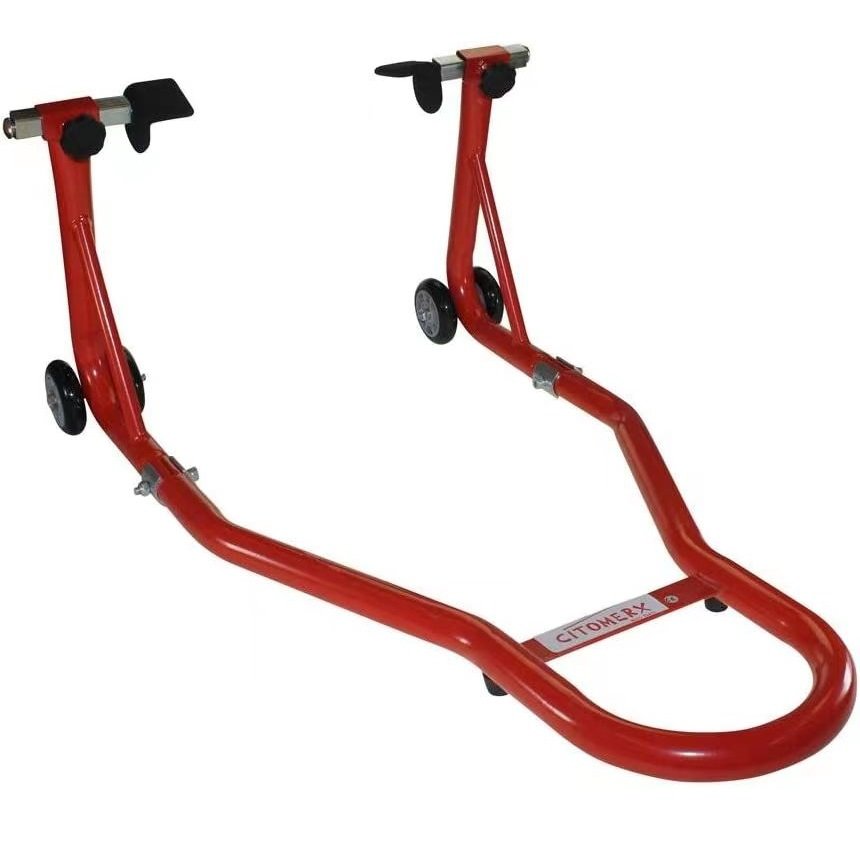 Wholesale Motorcycle Stand Lift Paddock Adjustable Steel Rear Wheel Stand for Repair Use