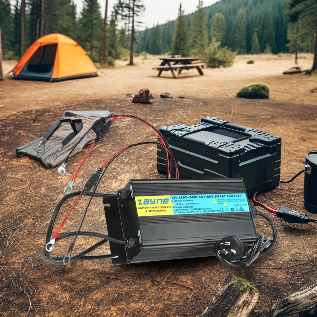 Smart Charger DC Bank 1 and Bank 2 12V 24V 36V 48V 60V Lead-acid AGM Battery for Marine Boat Starter and Deep-cycle Batteries