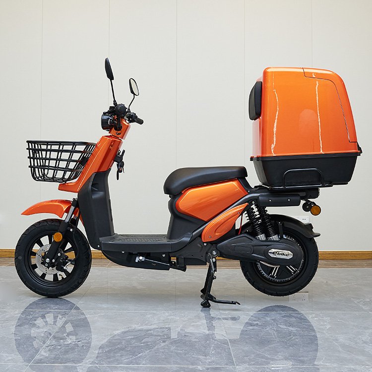 CKD SKD 12inch 1200W 50km/h max speed electric motorcycle are used for fast food