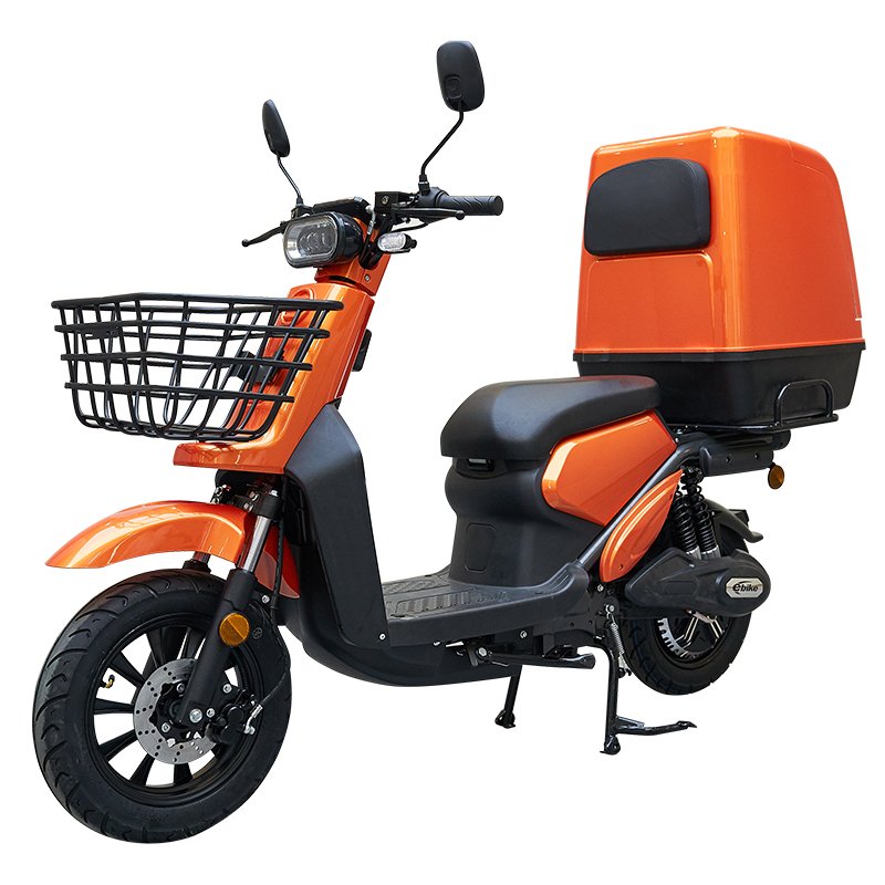 CKD SKD 12inch 1200W 50km/h max speed electric motorcycle are used for fast food