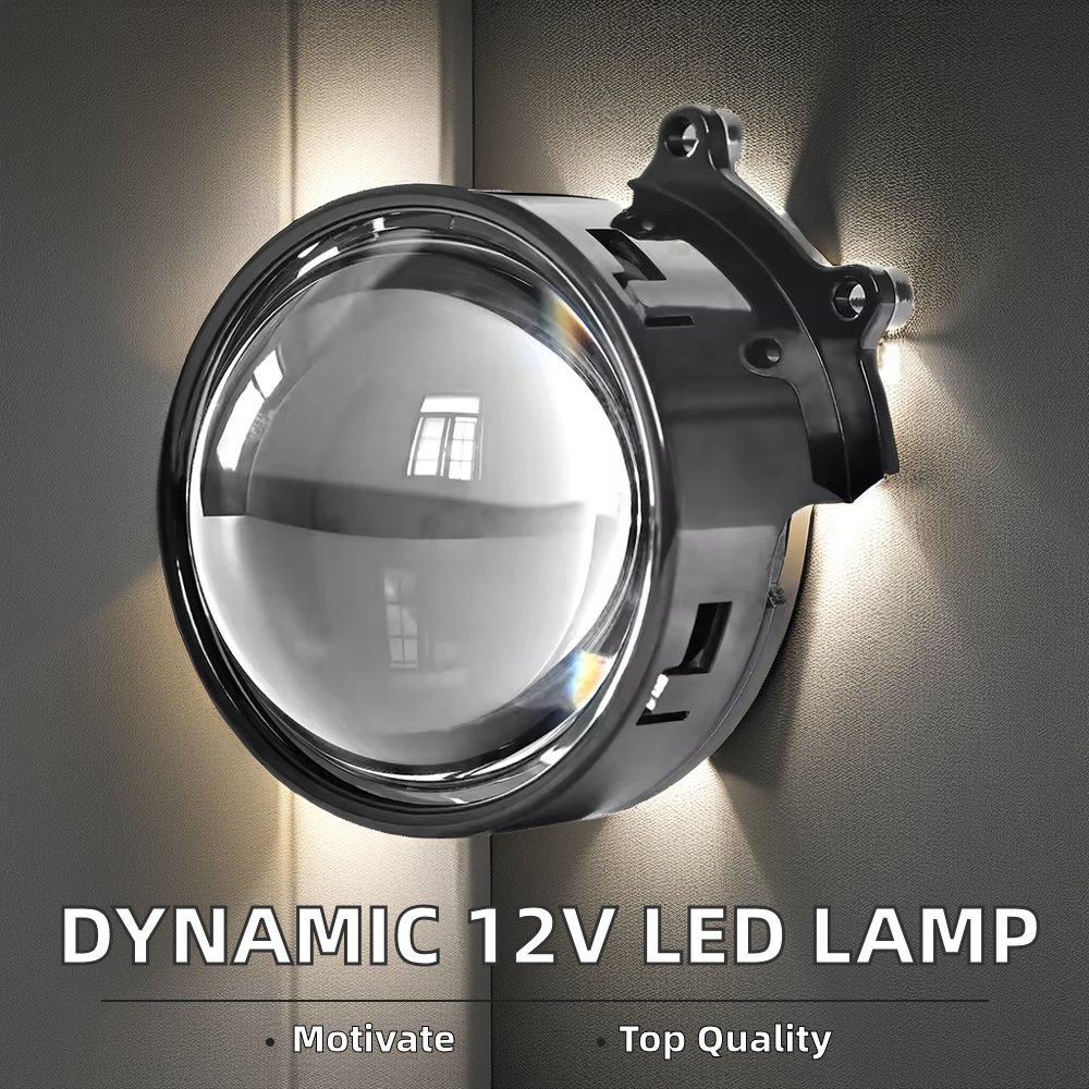 LED car angel demon devil eyes headlights with eyes