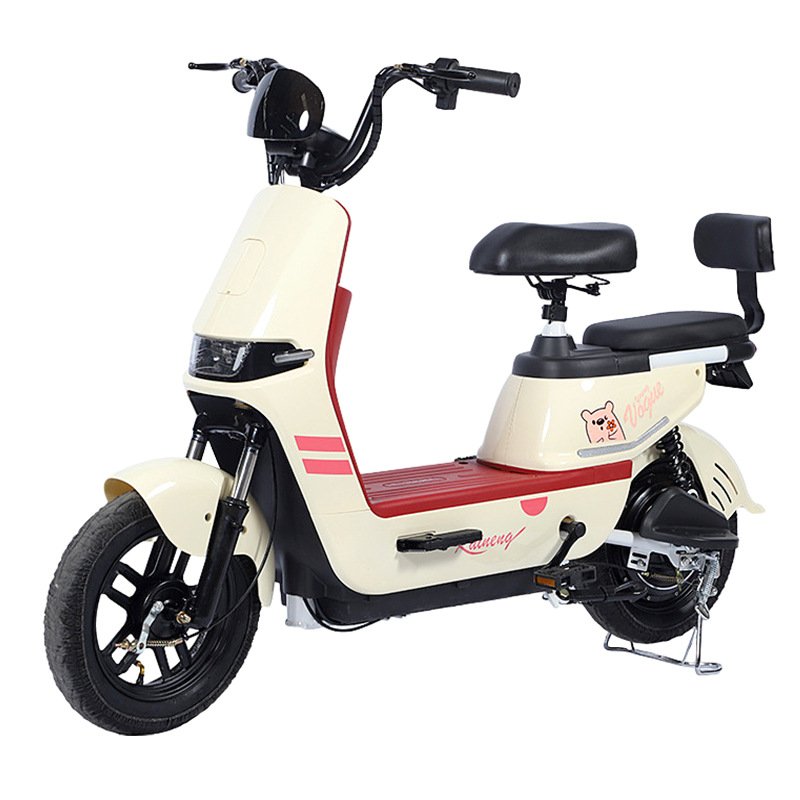 Commuter Two-Wheeled Electric Motorcycle 48V Streetbikes Adults