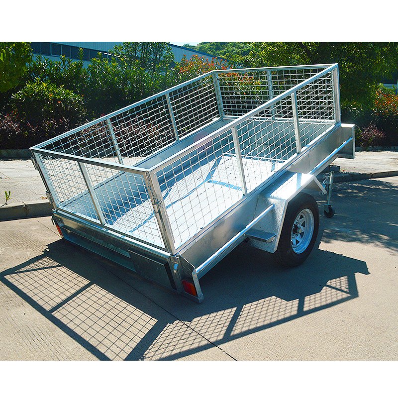 GINO Pull Behind Motorcycle Single Axle Trailer Bolted Horse Float Australian Standard