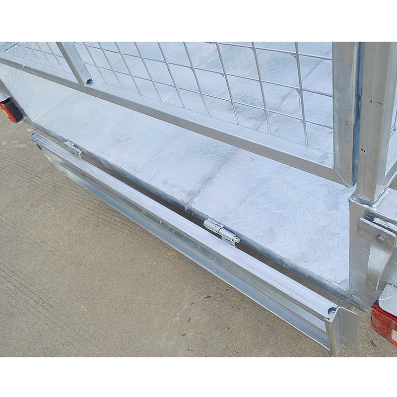 GINO Pull Behind Motorcycle Single Axle Trailer Bolted Horse Float Australian Standard