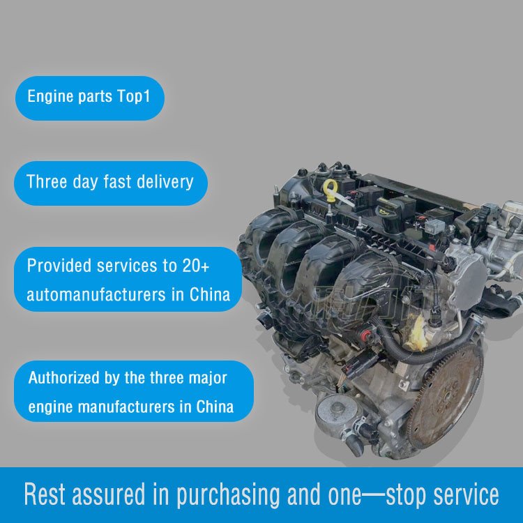 High Quality Used 204PT for Ford Mustang 2.3T Turbocharged Car Engine Assembly