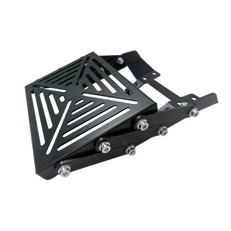 Motorcycle Foldable Adjustable Top Box Tail Rack Motorbike Trunk Sliding Mobile Luggage Bracket Tail Rack For RS-X