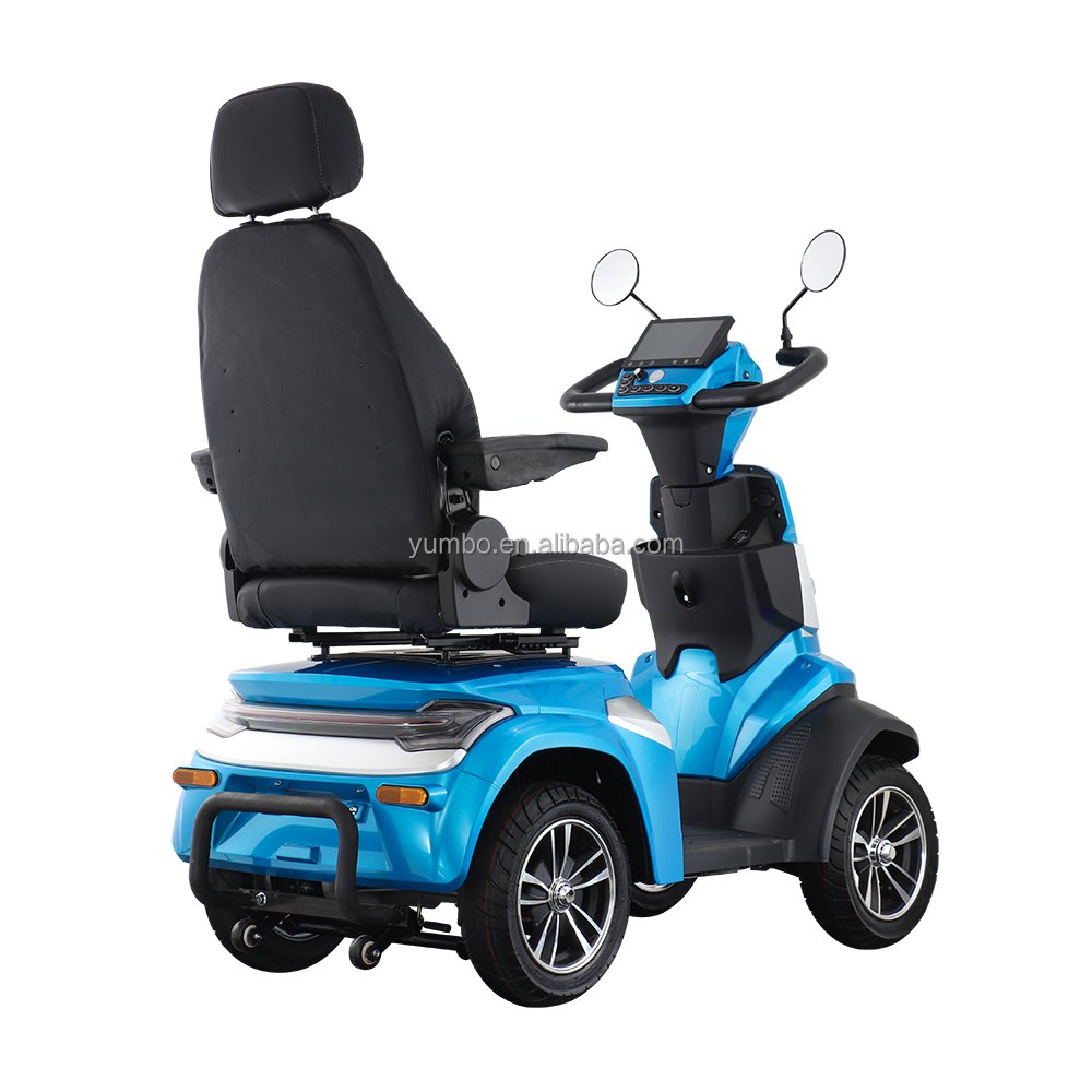Hot Selling 4 Wheel Power Mobility Scooter Portable Motorized With Magnetic Brake For Adults For Disabled For elderly