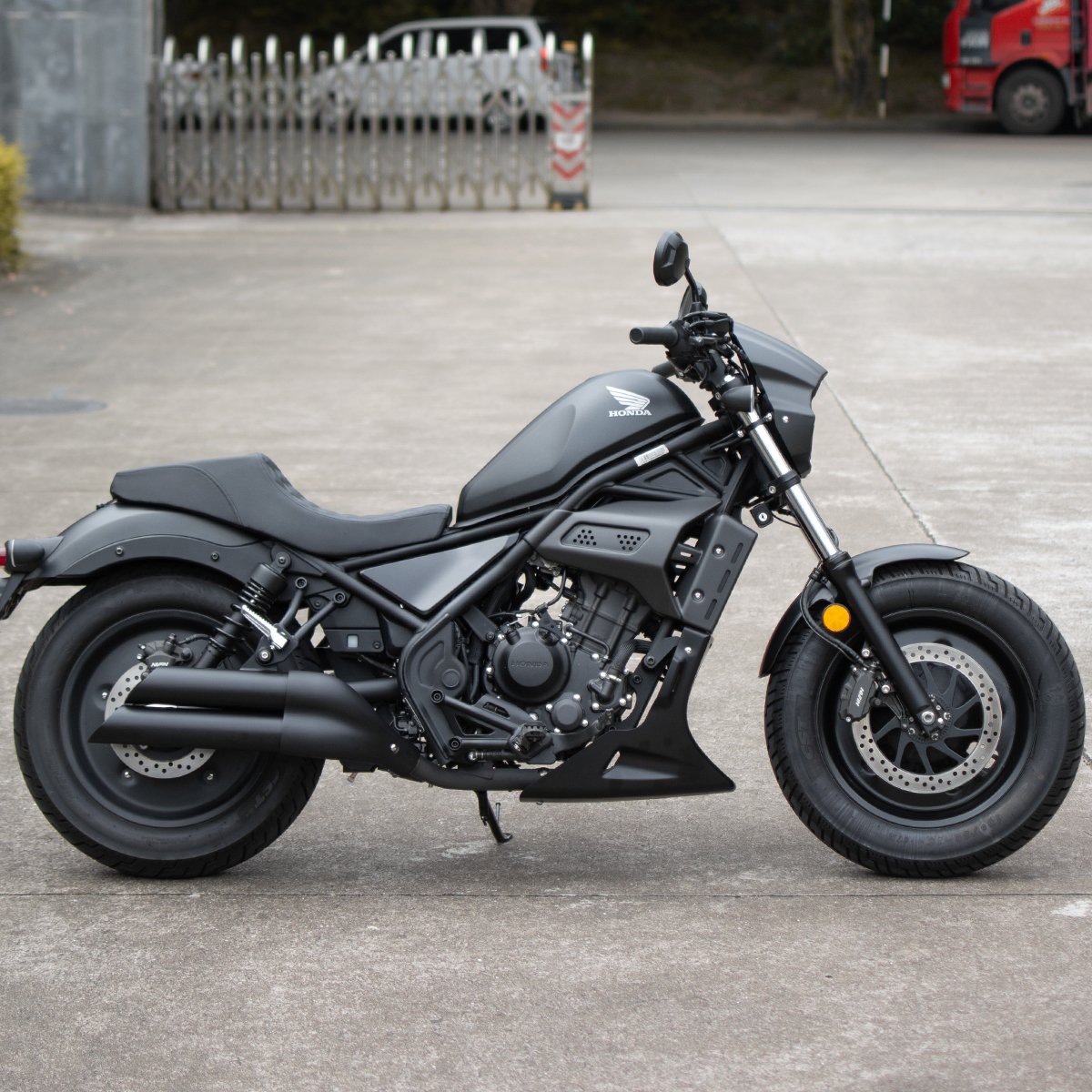 Motorbike Performance Exhaust Silencer Tailpip Motorcycle Reform Resonator Muffler Exhaust Pipe For REBEL CM300