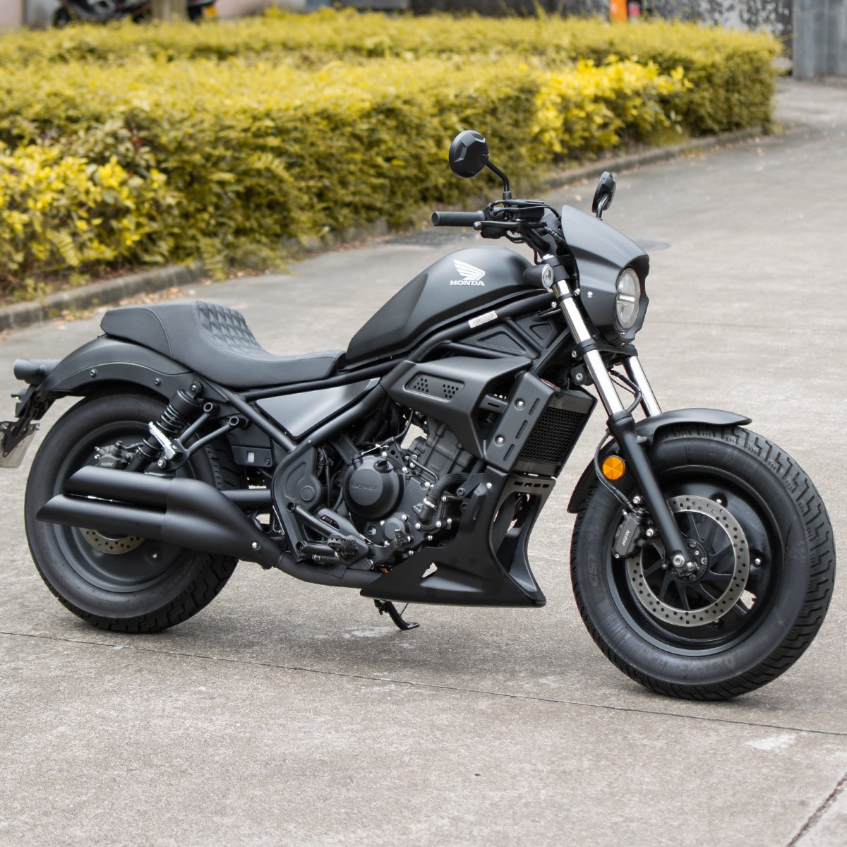 Motorbike Performance Exhaust Silencer Tailpip Motorcycle Reform Resonator Muffler Exhaust Pipe For REBEL CM300