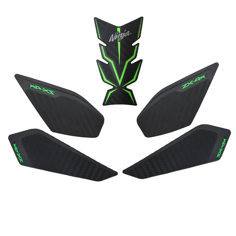 ZX-4R ZX-4RR Customizable Motorcycle Stickers Anti-Skid Fish Bone Body Decals Fuel Tank Fish Bone Fish Bone Motorcycles