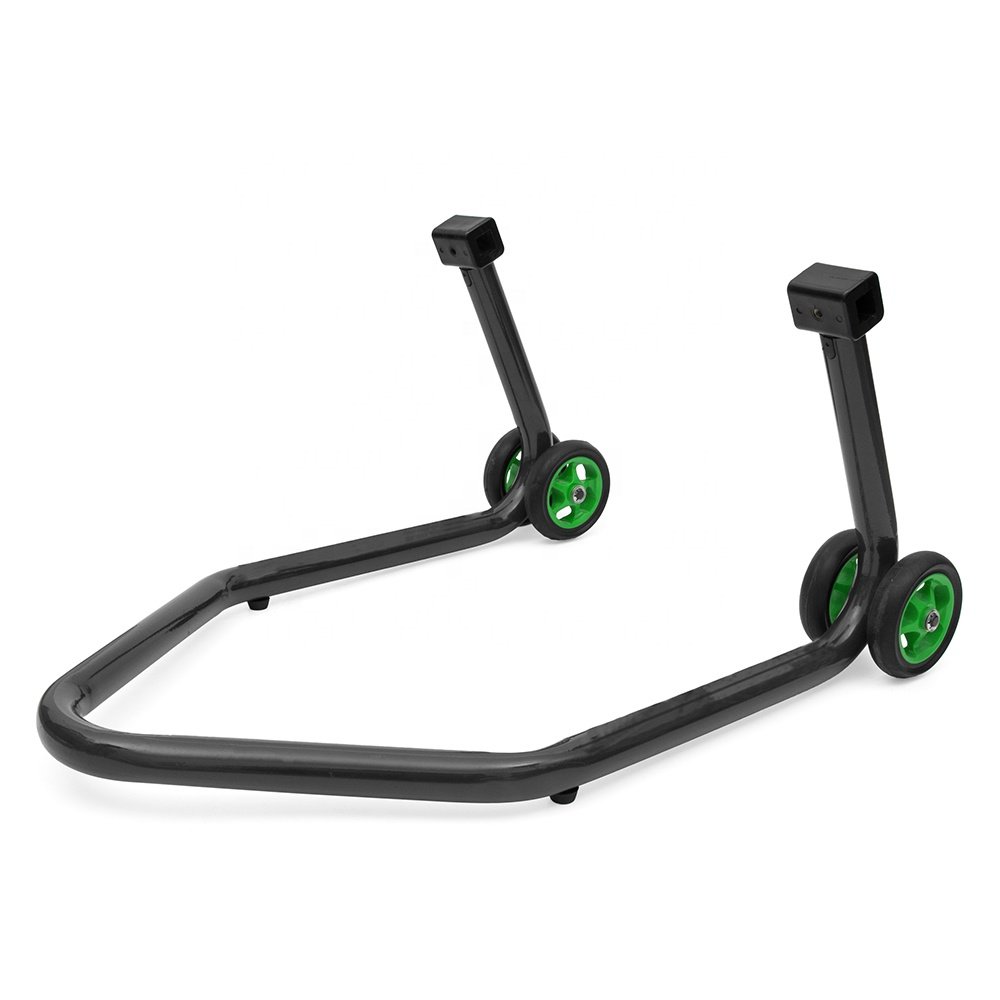 Universal Motorcycle stand Rear Spool Paddock stand For Motorbike Rear Wheel In Green Wheel