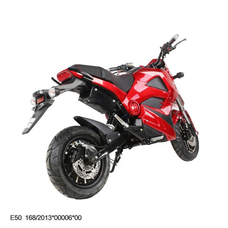 High Power motor with COC Hub Motor Lithium Battery Lead Acid Battery Electric Motorcycle 2000w new E-moped new E-Roller