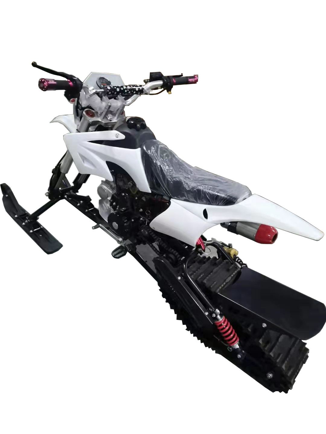 Hot Sale 250cc Snowmobile Snow Dirt bike big size Rubber Tracks used for adult