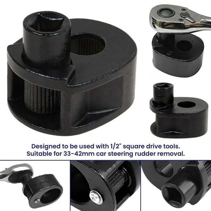 Universal Car Inner Tie Rod Tool Kit Steering Rod Rack End Removal Tool For Car Truck Suv Motorcycle Inner Tie Rod Removal Tool
