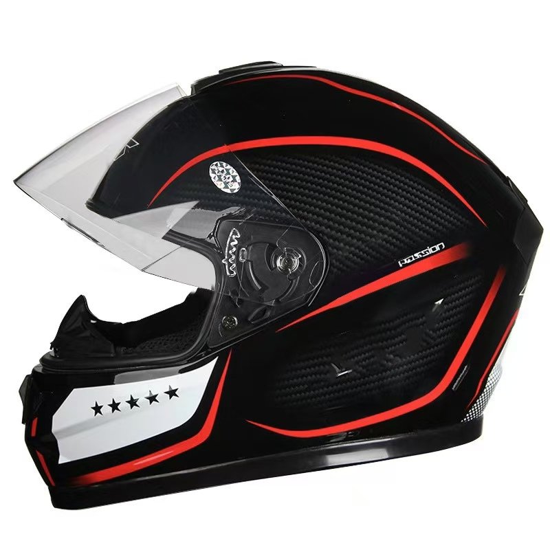 Wholesale DOT Fashion Cool With Tail Bike Moto Helmet Motorcycle Helmets For Men