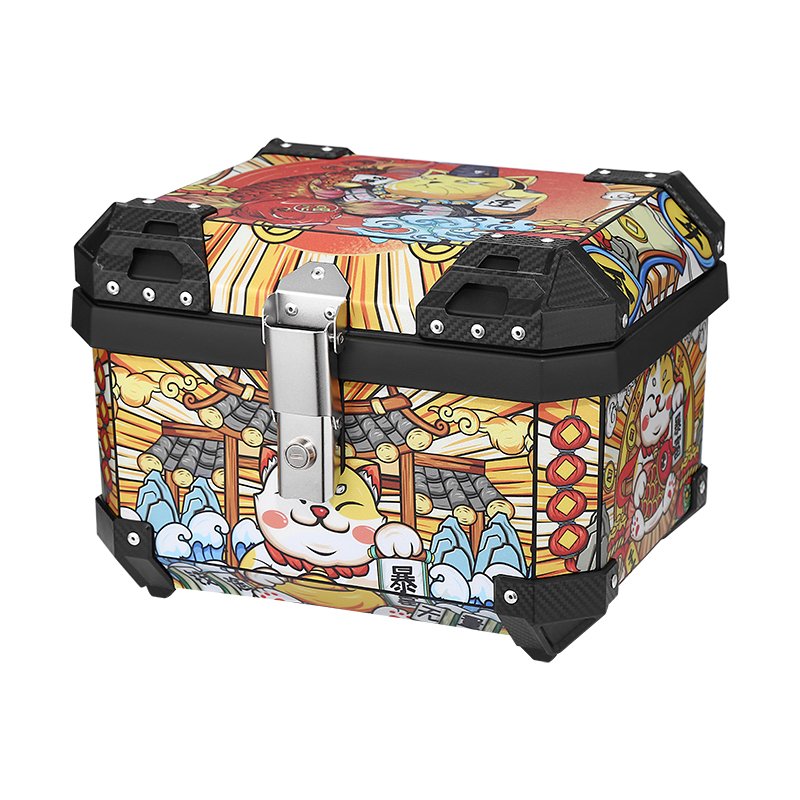 Motorcycle Adventure Water Proof Aluminum Alloy Top Case Side Case Pannier Rack