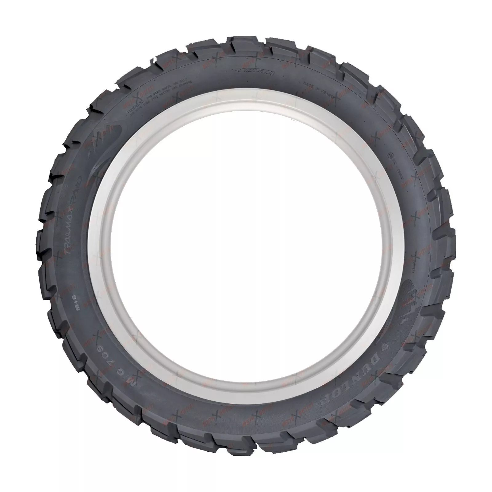 Dunlop 150/70-18 Rear Motorcycle Tire Dual Sport Trailmax Raid 150 70 18 Radial Tube and Tubeless Options Used Condition