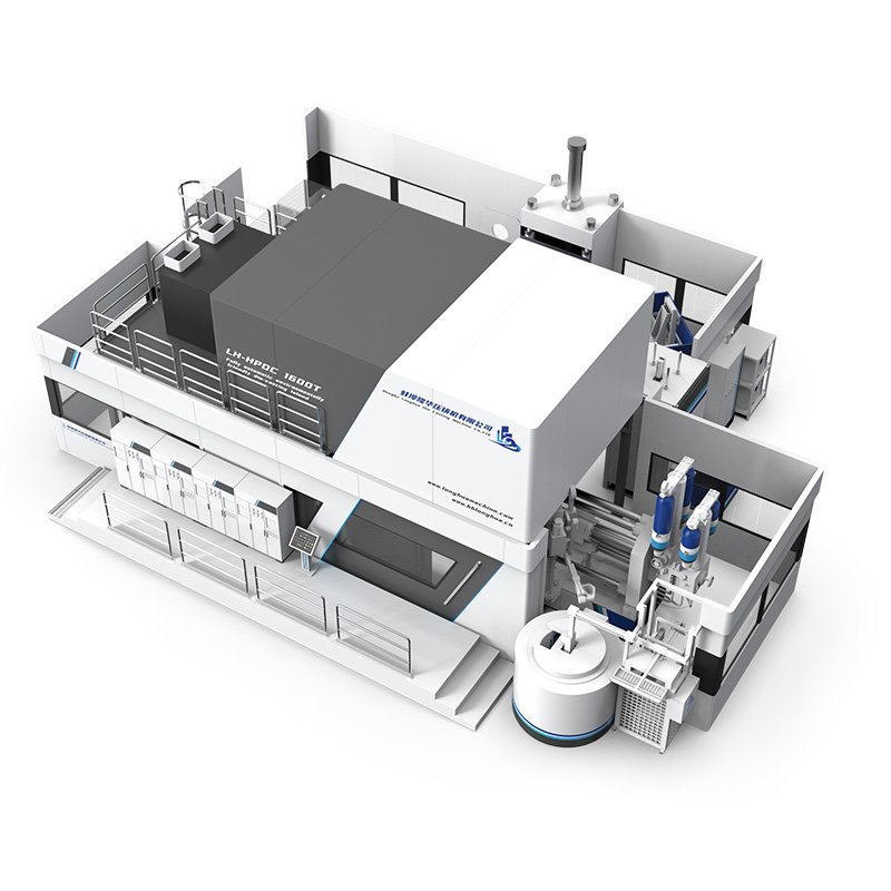 LH-HPDC 1000T Aluminum Alloy Cold Chamber Die Casting Machine For Making Middle Board Of Mobile Phone