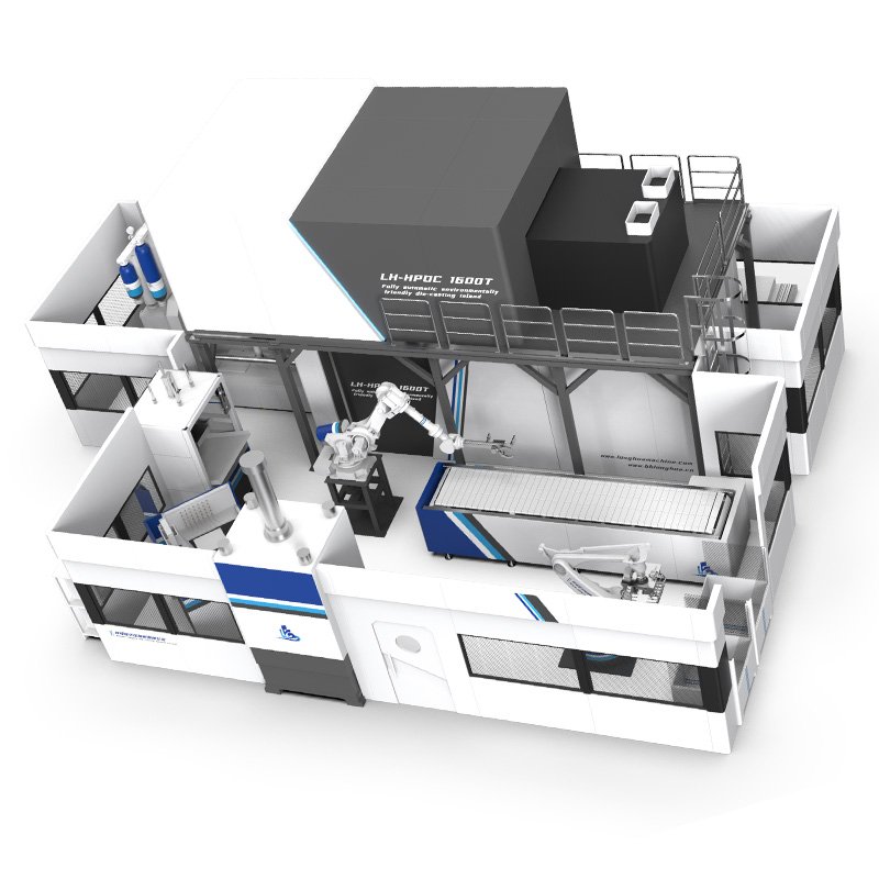LH-2500T New Horizontal Cold Chamber Pressure Die Casting Machine Used for Producing Automotive Foot Pedals