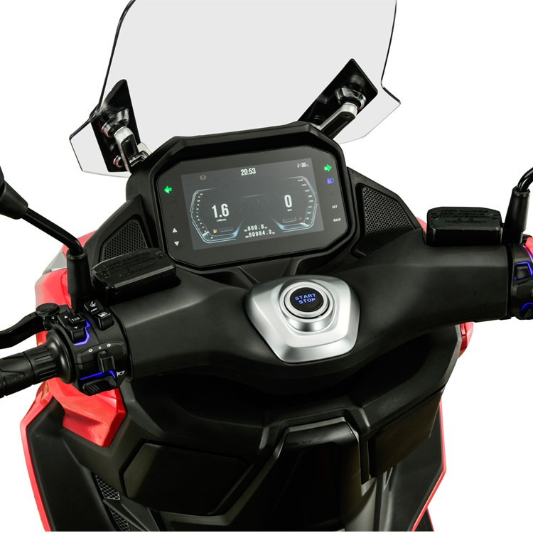 EFI High Speed Engine Moped Scooter Mobility Big Sportive Motor Bike Digital Speedometer Gasoline Motorcycle
