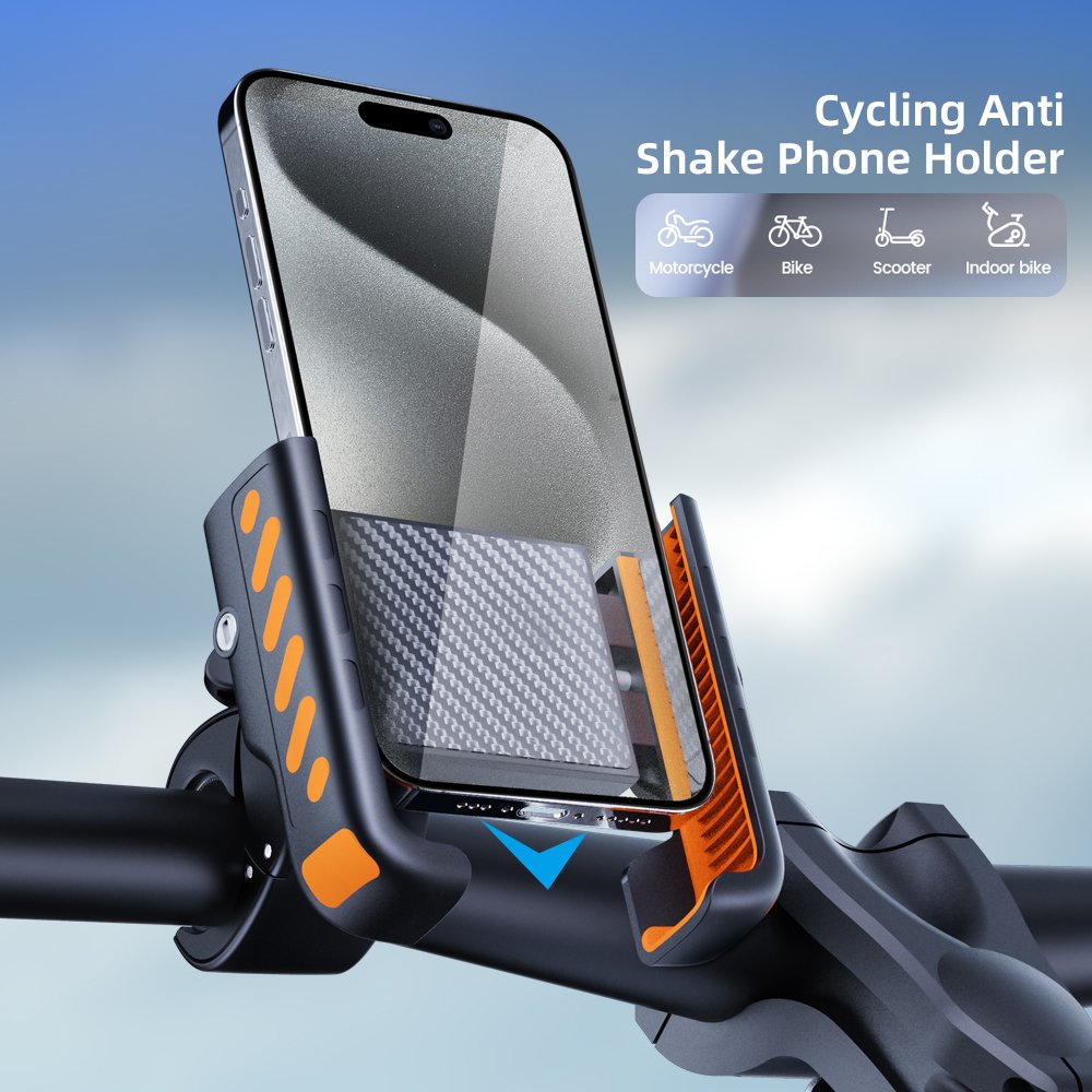 New arrivals smartphone accessories bicycle bike phone holder mount mobile holder for bike cell phone holder for motorcycle