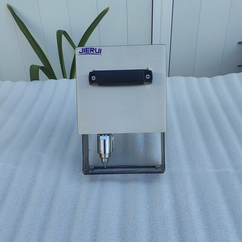 120*30MM Handheld Marking Machine With Touch Screen Dot Peen Metal Engraving Used For Car And Motorcycle Parts Vin Number