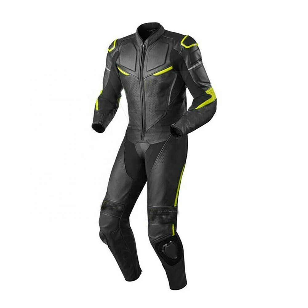 High Quality Quick Dry Men's Motor Leather Biker Suit Comfortable Racing Sportswear Hot Sale for Adults
