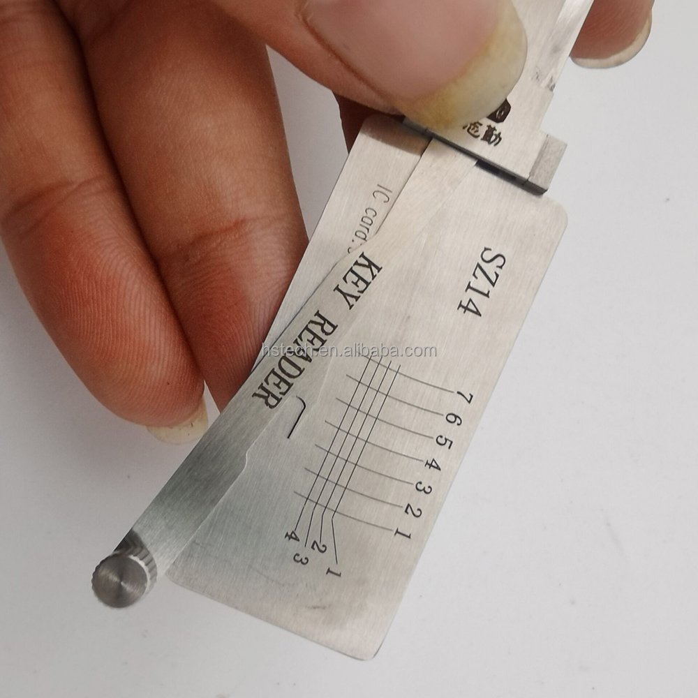 Original Lishi 2 in 1 SZ14 2 In 1 lock pick and decoder genuine used for Su-zuki Motorcycle