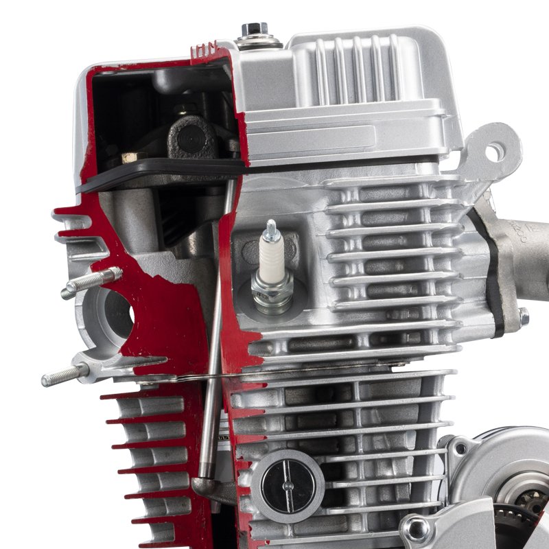 Factory wholesale customized engine Motorcycle 100cc 125cc engine assembly accessories 4 stroke water cooled kick start engine