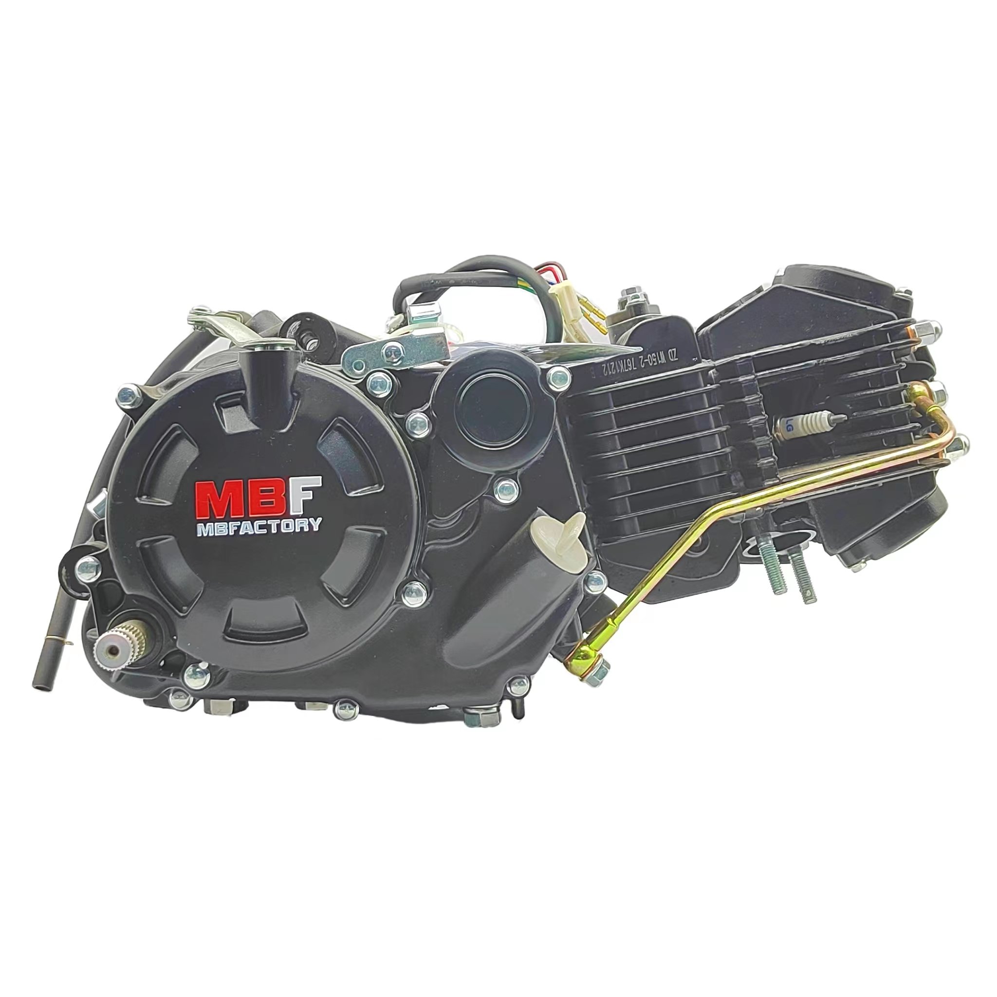 Factory Motorcycle Gasoline Air Cooled Zongshen 150cc Engine W150cc Tricycle Spare Parts Horizontal For Three Wheel Motorcycle