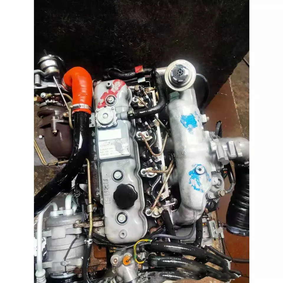 Original isu zu 4JB1 4jj1 Used Diesel Engine assembly Turbo gearbox truck motorcycle