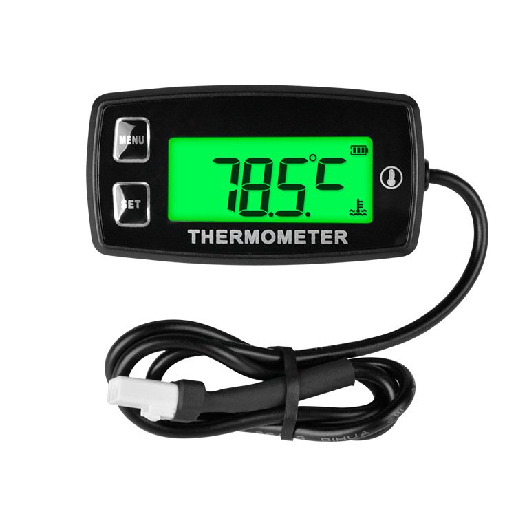 Digital backlight thermometer temperature sensor thermometer used for motorcycle generator plow tractor ATV