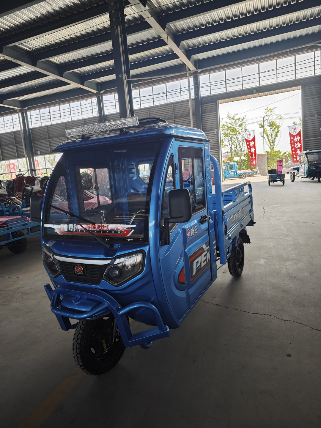 Lowprice Electric Used by Farmers Tricycle Cargo Electric Delivery Tricycle 60V Closed Electric Tricycle Motorcycle Cp 3 0 1500w