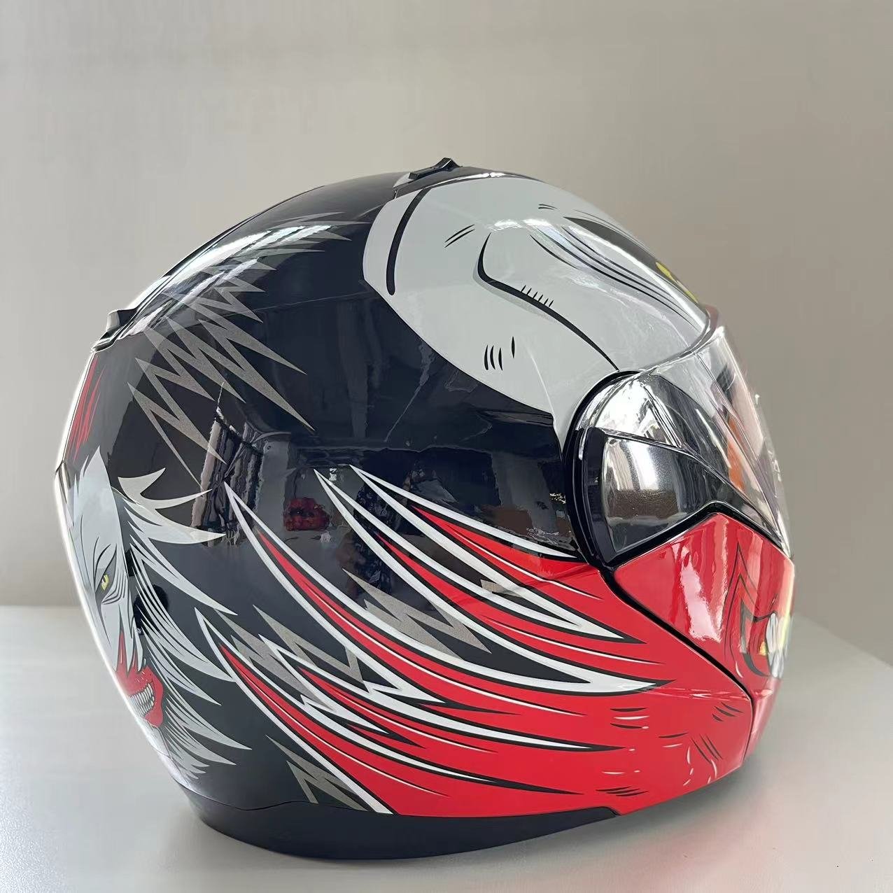 Customized Manufacturer Motorcycle Joker Unisex Personality Flip Up Helmet Motorcycle Helmets