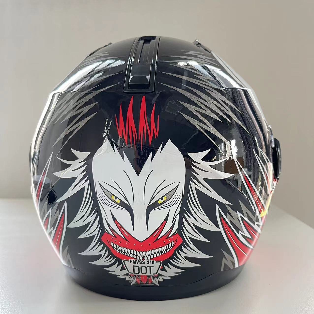 Customized Manufacturer Motorcycle Joker Unisex Personality Flip Up Helmet Motorcycle Helmets
