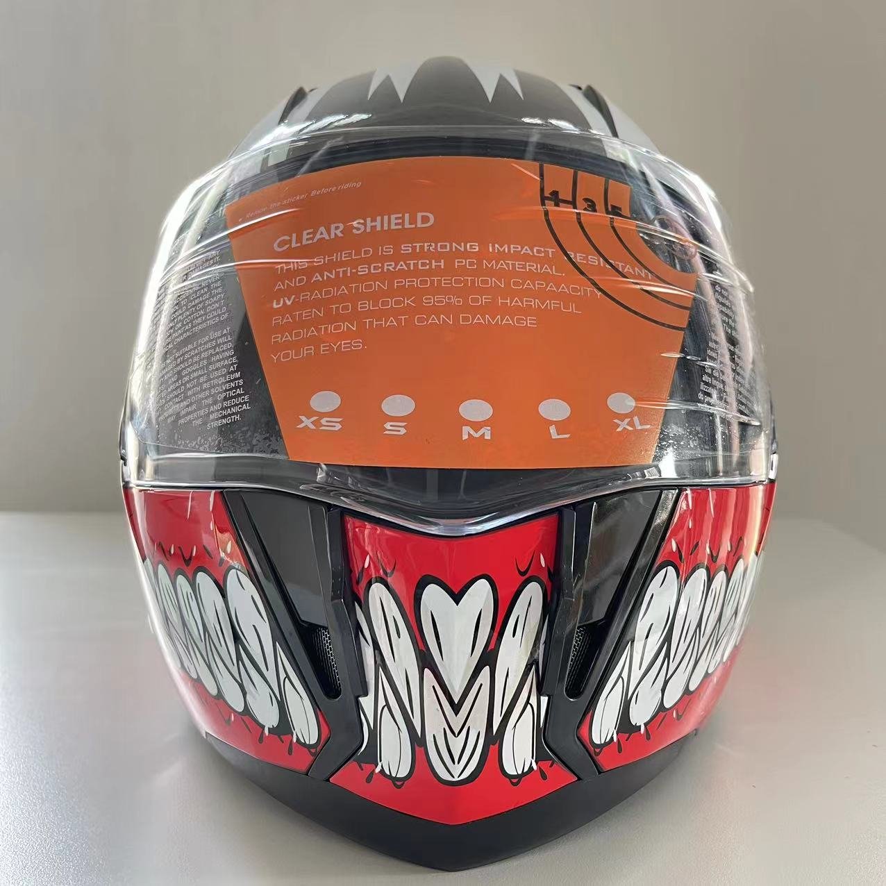 Customized Manufacturer Motorcycle Joker Unisex Personality Flip Up Helmet Motorcycle Helmets