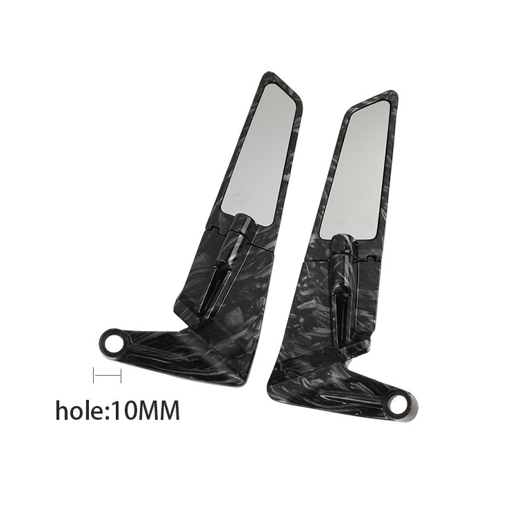 For Kawasaki for Yamaha for Honda for Ducati High quality custom Motorcycle fixed wing Rearview Mirror Rear View Mirror