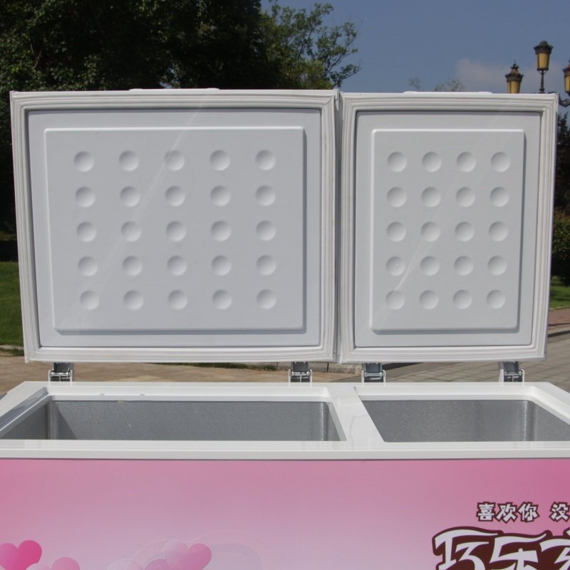 Wholesale Ice Cream Van Cooling Van Truck Food Cargo Carts With Mini Mobile Fridge
