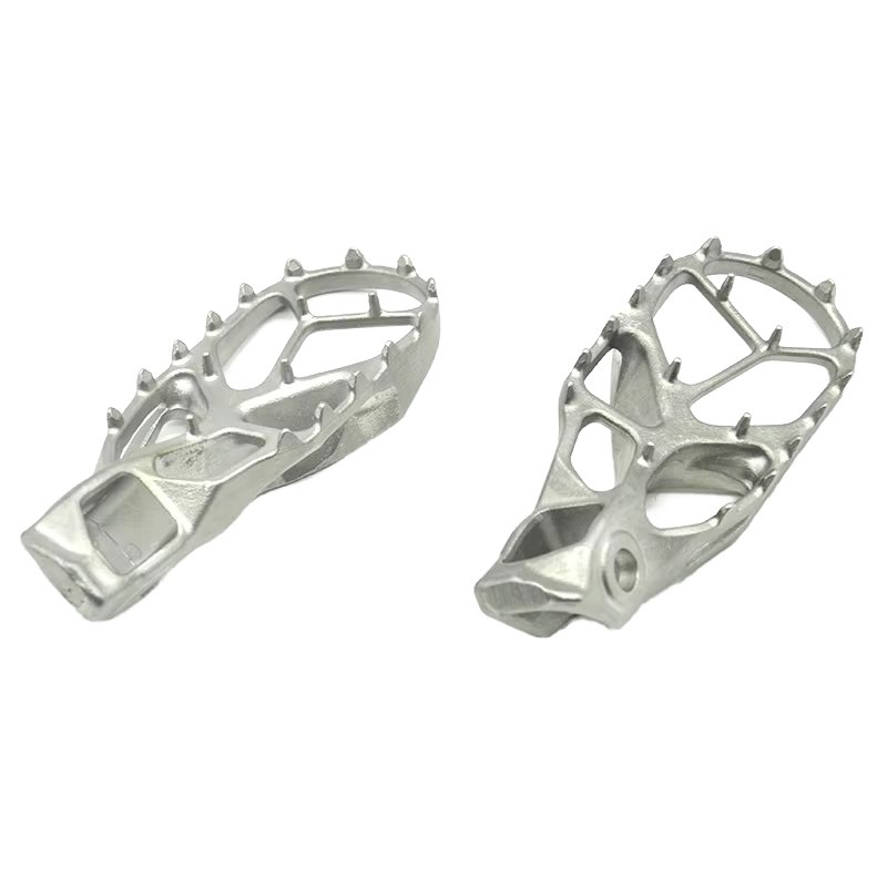 Stainless steel casting service Rear Foot Pegs Pedals PC Material Body Systems for Motocross Auto Parts Motorcycle Parts