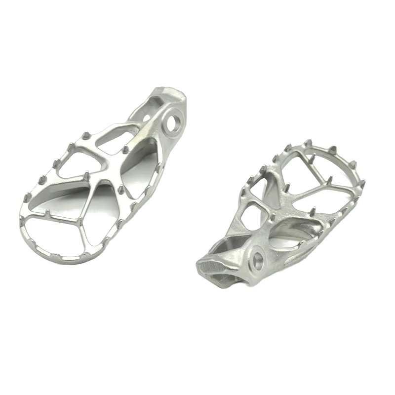 Stainless steel casting service Rear Foot Pegs Pedals PC Material Body Systems for Motocross Auto Parts Motorcycle Parts