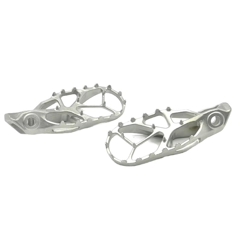 Stainless steel casting service Rear Foot Pegs Pedals PC Material Body Systems for Motocross Auto Parts Motorcycle Parts