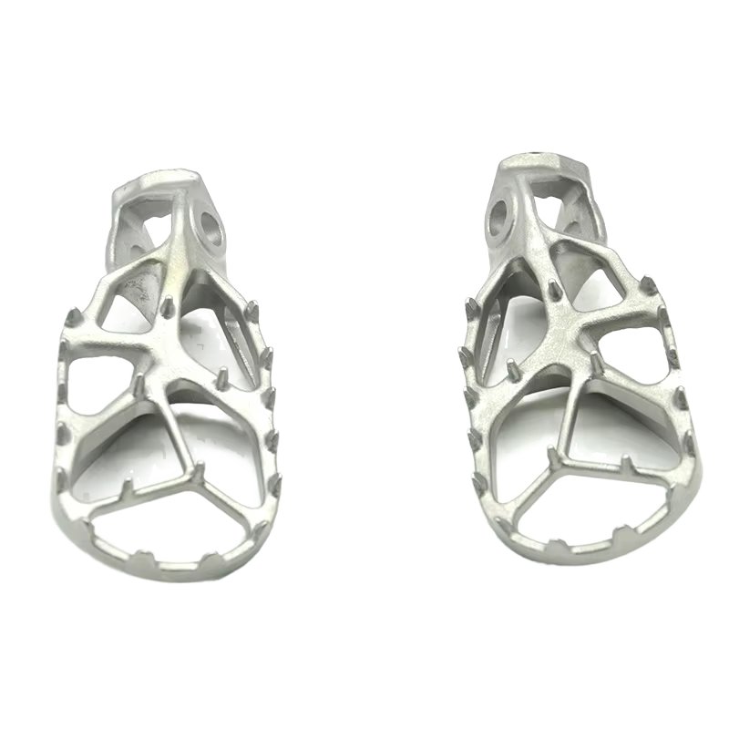 Stainless steel casting service Rear Foot Pegs Pedals PC Material Body Systems for Motocross Auto Parts Motorcycle Parts