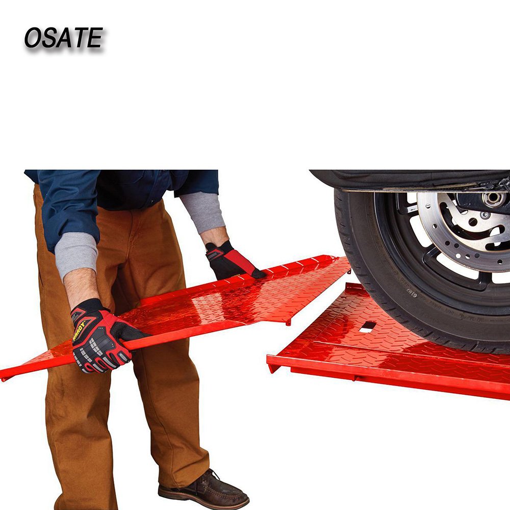 OSATE 800LBS / 1000LBS Garage Equipment Air Pneumatic Hydraulic Motorcycle Lift Table Platform for Lifting