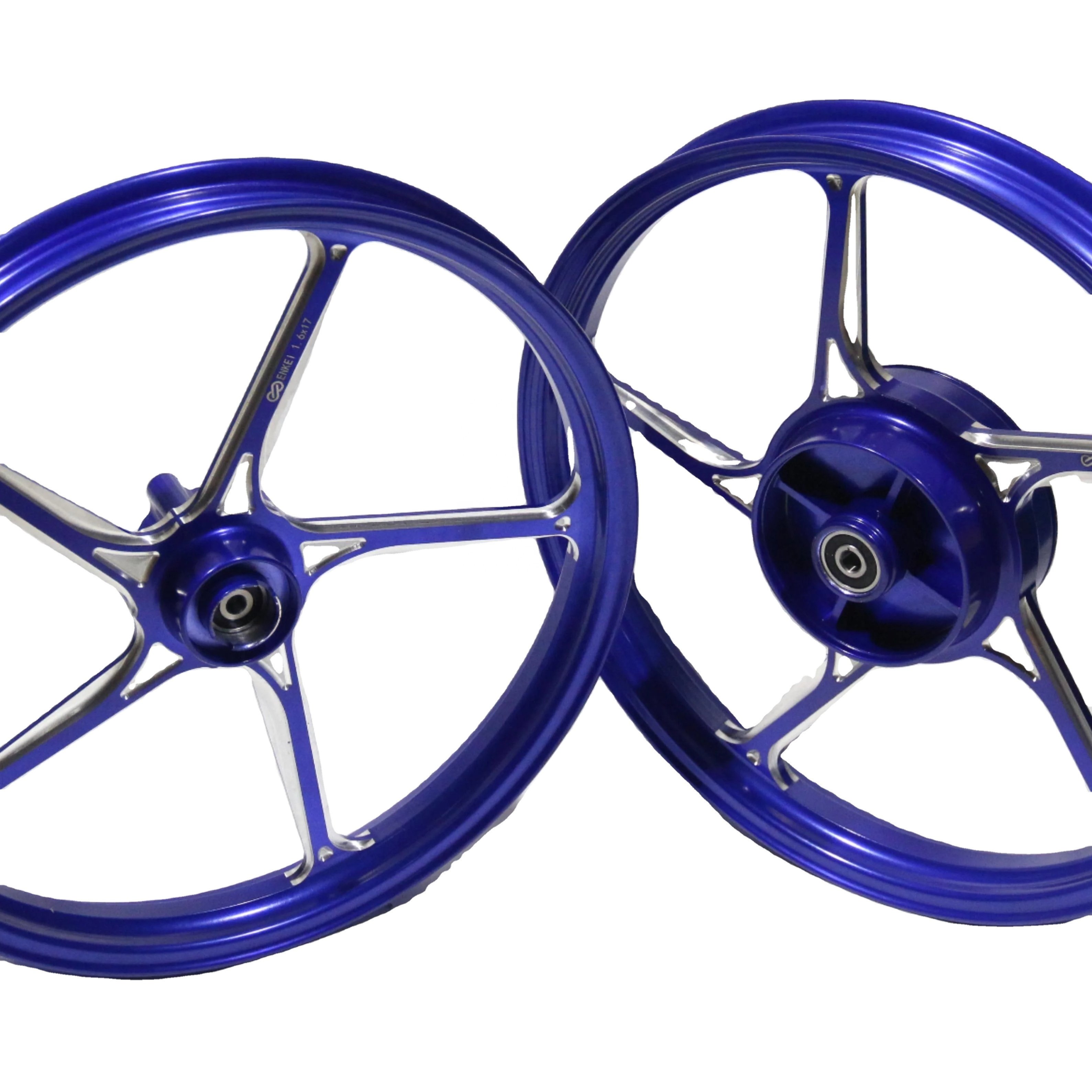Support CNC machining custom 17*1.6 Inch Electric Motorcycle Alloy Rim