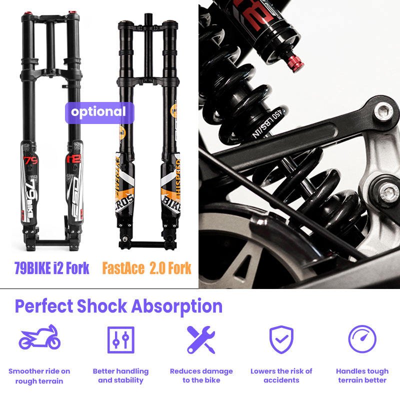 2024 ET Electric Motorcycles 8kw Dirt Bike Motocross Ebike 10000w 72v 35Ah High Speed E Motorcycle Time ET Electric Dirt Bike