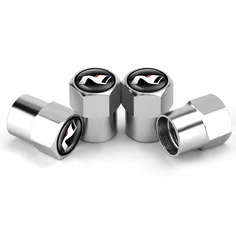 4pcs Wholesale Custom Logo Tire Cap Valve Cover Aluminum Chrome Valve Cap Motorcycle Car Wheels Tire Valve Stem Caps Cover