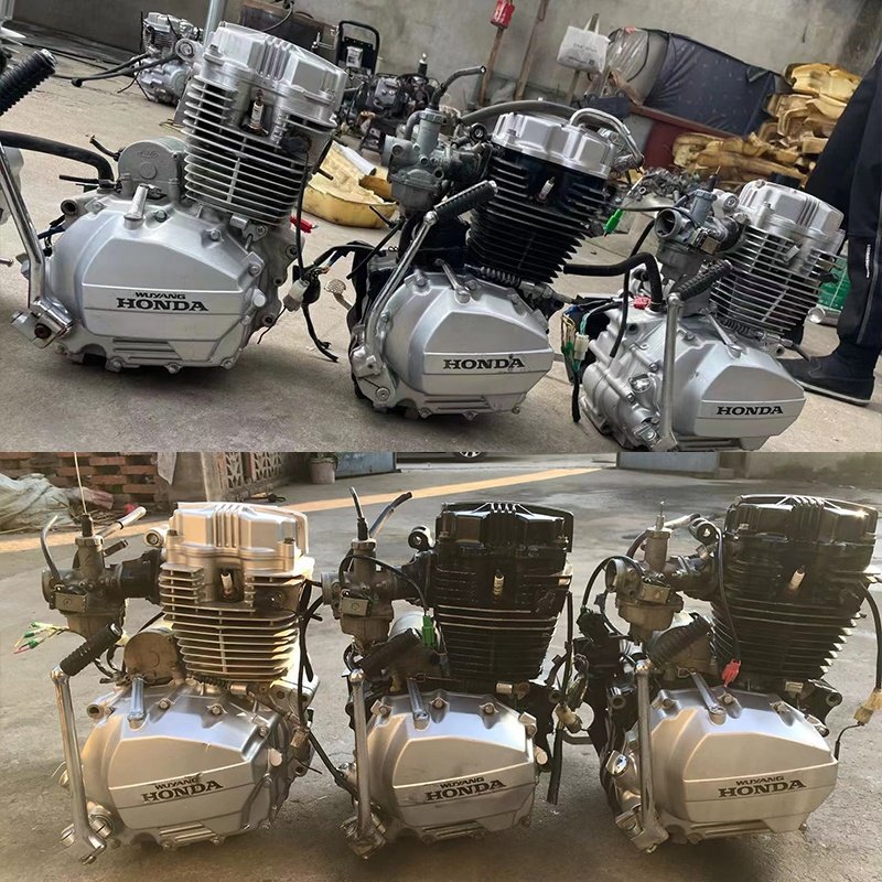 CQHZJ 110 125 150 200 250 300 350 450CC Motorcycle 2 4 Stroke Bike Used Engine Assembly